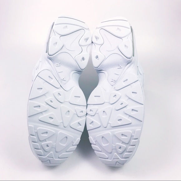 LE Nike Air Max 2 Light Triple White Shoes Size 12 - Picture 5 of 8